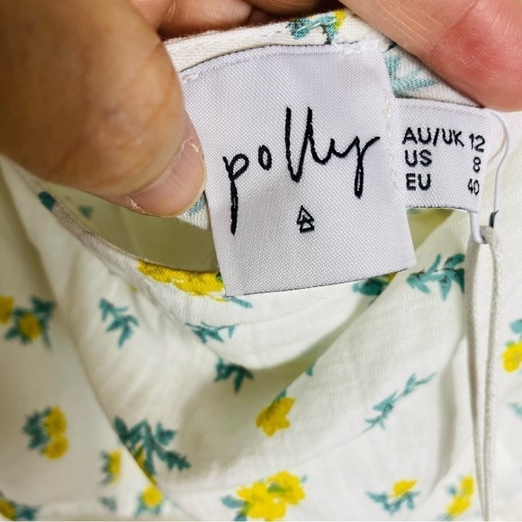 Princess Polly Moresby Crop Top White NWT Size: 8 - Picture 3 of 7